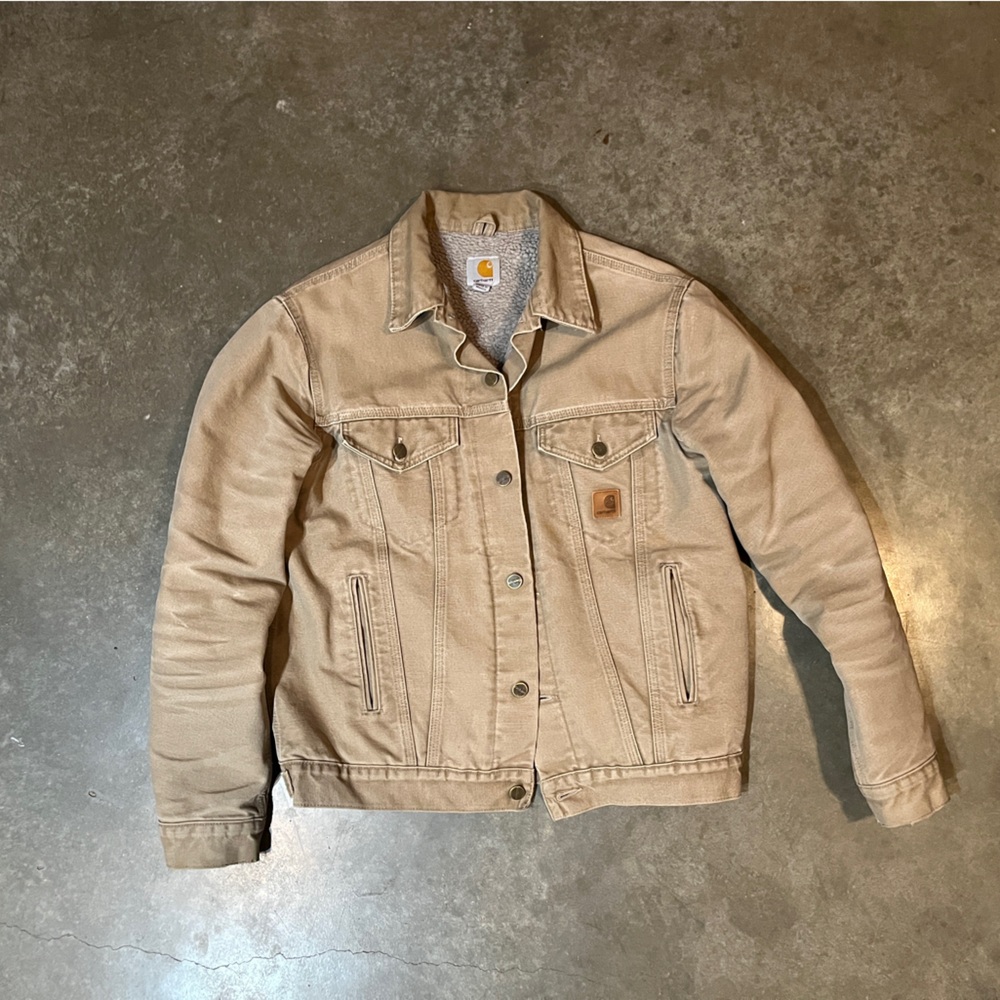 Carhartt Sherpa Lined Trucker Jacket